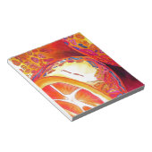 Kumquats-Zitrusfrüchte Notizblock (angewinkelt)