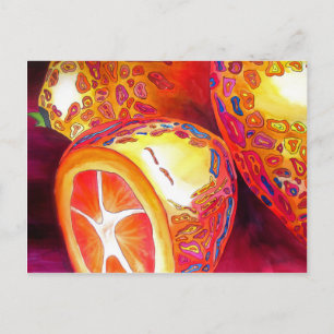 Kumquats-Zitrusfrüchte Postkarte