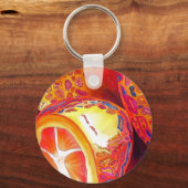 Kumquats-Zitrusfrüchte Schlüsselanhänger (Vorderseite)