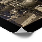 Kumulierung von Wagenladungen für Lebensmittel in Poster (Ecke)