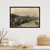 Kumulierung von Wagenladungen für Lebensmittel in  Poster (Küche)