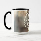 Kun Faya Kun | Modern Arabic Calligraphy Ceramic  Tasse (Links)