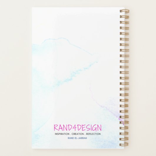 Kun Fayakun Small Weekly/Monthly Planer (Rückseite)