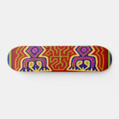 Kuna Indian Ancestral Spirit Skateboard (Horizontal)