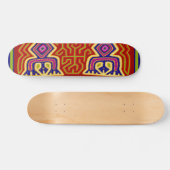 Kuna Indian Ancestral Spirit Skateboard (Horizontal)