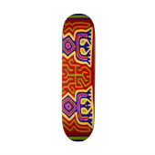 Kuna Indian Ancestral Spirit Skateboard (Vertikal)