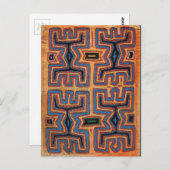 Kuna Indian Canoe Spirits Postkarte (Vorne/Hinten)