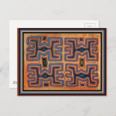 Kuna Indian Canoe Spirits Postkarte (Vorne/Hinten)