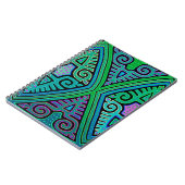 Kuna Indian Diamond Mola Notizblock (Linke Seite)