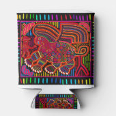 Kuna Indian Friendly Dragon Mola Dosenkühler (Rückseite)