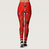 Kuna Indian Guitar Leggings (Rückseite)
