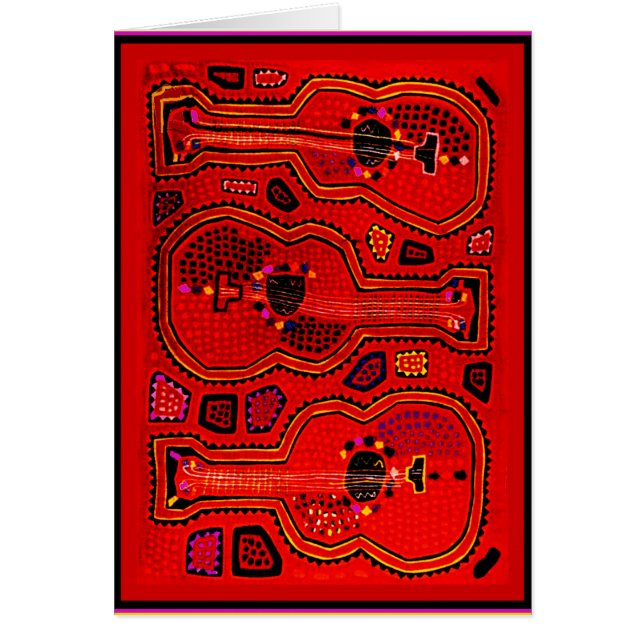 Kuna Indian Guitars (Vorne)