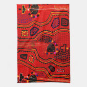 Kuna Indian Guitars Handtuch (Vertikal)