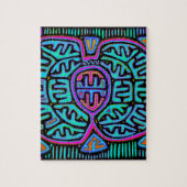 Kuna Indian Mariposa Puzzle (Vertikal)