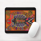 Kuna Indian Mola Collage Mousepad (Mit Mouse)