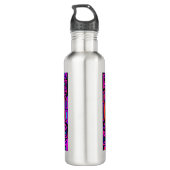 Kuna Indian Mola Compass Edelstahlflasche (Rückseite)