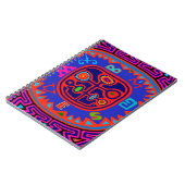 Kuna Indian Mola Compass Notizblock (Linke Seite)