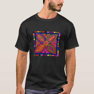 Kuna Indian Mola Flora T-Shirt
