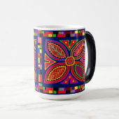 Kuna Indian Mola Flora Verwandlungstasse (VorderseiteRechts)