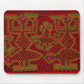 Kuna Indian Mola Spirits Mousepad (Vorne)