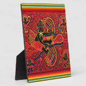 Kuna Indian Stork Bringbaby Design Fotoplatte (Seite)