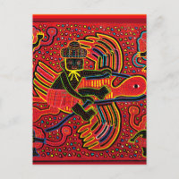 Kuna Indian Stork Bringbaby Design