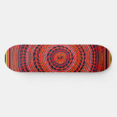 Kuna Indian Sun Universe Skateboard - Del Sol (Horizontal)