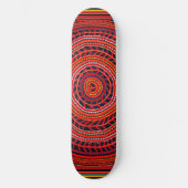 Kuna Indian Sun Universe Skateboard - Del Sol (Vorderseite)
