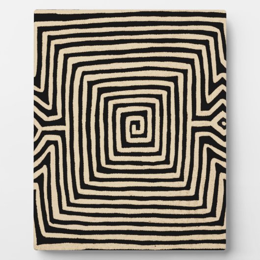 Kuna Indian Tortuga Fotoplatte (Vorderseite)