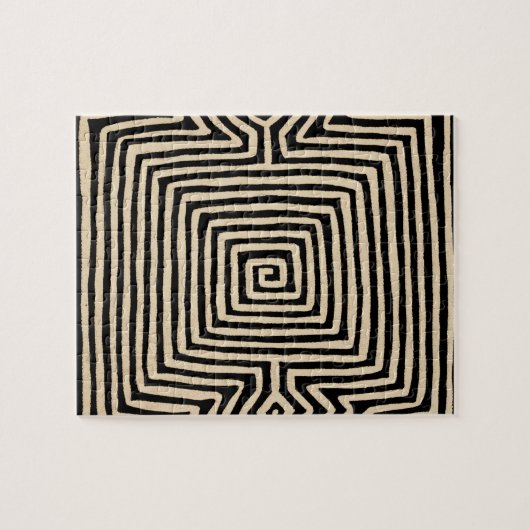 Kuna Indian Tortuga Puzzle (Horizontal)