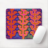 Kuna Indian Trees Mousepad (Mit Mouse)