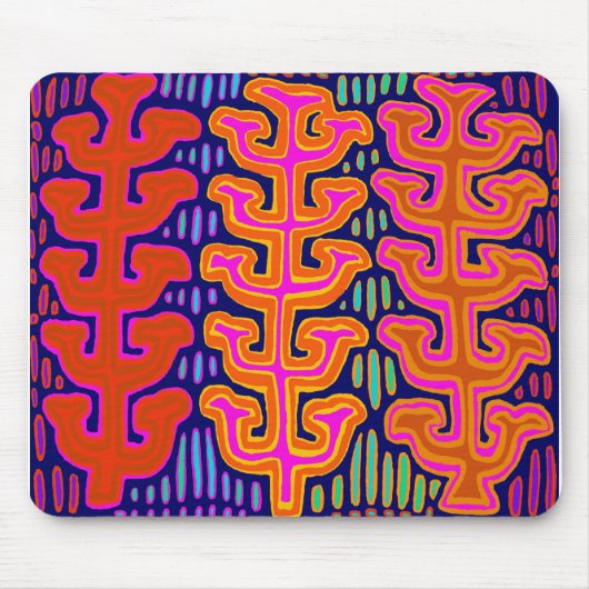 Kuna Indian Trees Mousepad (Vorne)