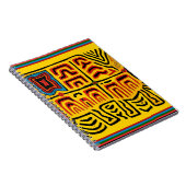 Kuna Indian Tribal Walking Turtle Notizblock (Rechte Seite)