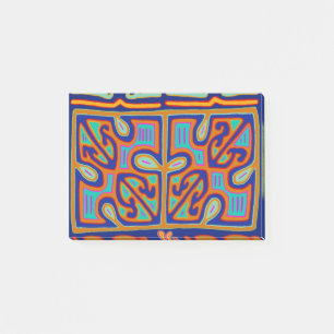 Kuna Indianische Musikbox - San Blas Mola Post-it Klebezettel