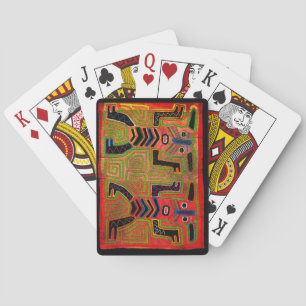 Kuna Indianische Zwilling-Geister Spielkarten