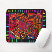 Kuna indischer Freundlicher Drache Mola Mousepad (Mit Mouse)