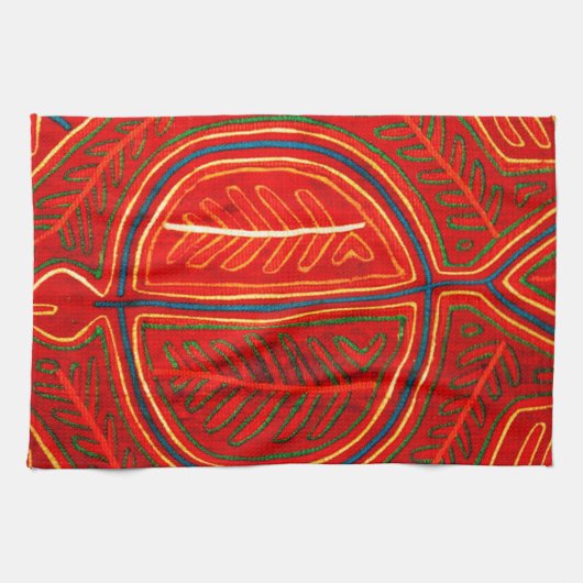 Kuna Mola Stingray Handtuch (Horizontal)