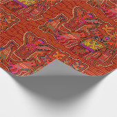 Kuna Shaman Peyote Ritual - SCOTUS beschneidet mei Geschenkpapier (Ecke)