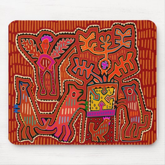 Kuna Shaman Peyote Ritual - SCOTUS beschneidet mei Mousepad (Vorne)
