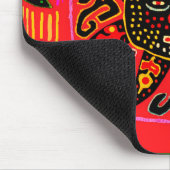 Kuna Tribal Del Sol Mousepad (Ecke)