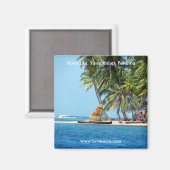 Kuna Ulu, Yansaladup, Panama Magnet (Vorderseite/Rückseite)