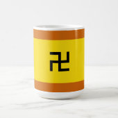 Kuna Yala ethnische Flagge Panama Kaffeetasse (Mittel)