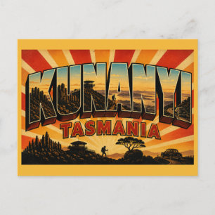 kunanyi Mount Wellington Tasmanien Ikonischer Gipf Postkarte