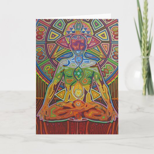 kundalini 2010 als greetingcard karte (Vorderseite)