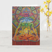 kundalini 2010 als greetingcard karte (Gelbe Blume)