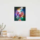 Kundalini-Aufstieg - Poster (Küche)