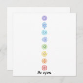 Kundalini Chakras Be Open (Vorne/Hinten)