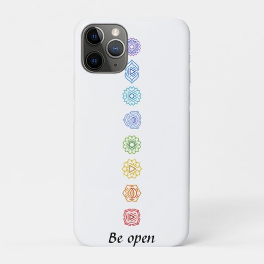 Kundalini Chakras Be Open Case-Mate iPhone Hülle (Rückseite)