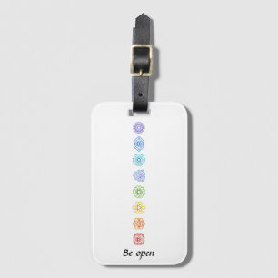 Kundalini Chakras Be Open Gepäckanhänger