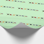 Kundalini Chakras Geschenkpapier (Ecke)